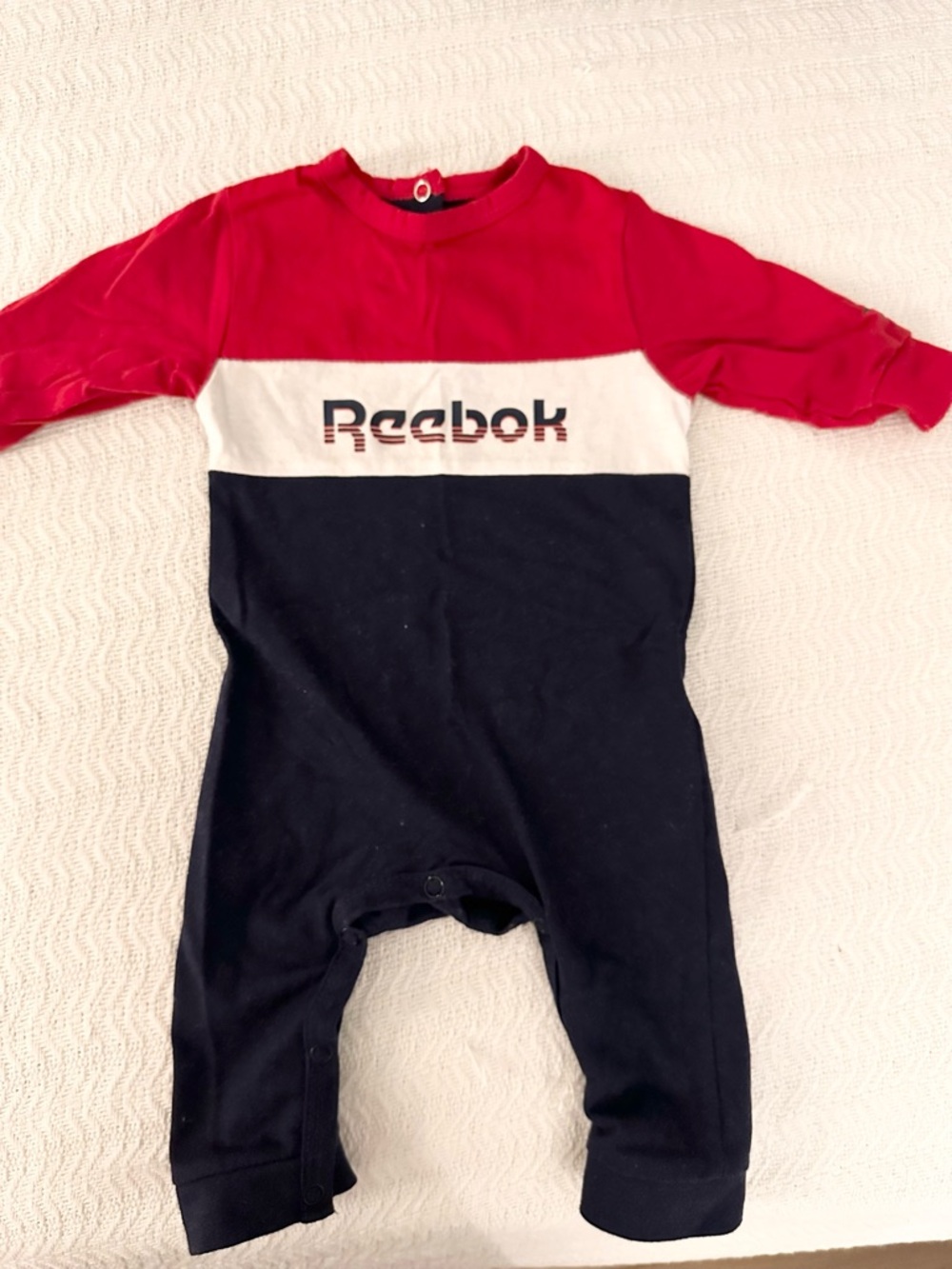 Baby Boy Reebok Romper